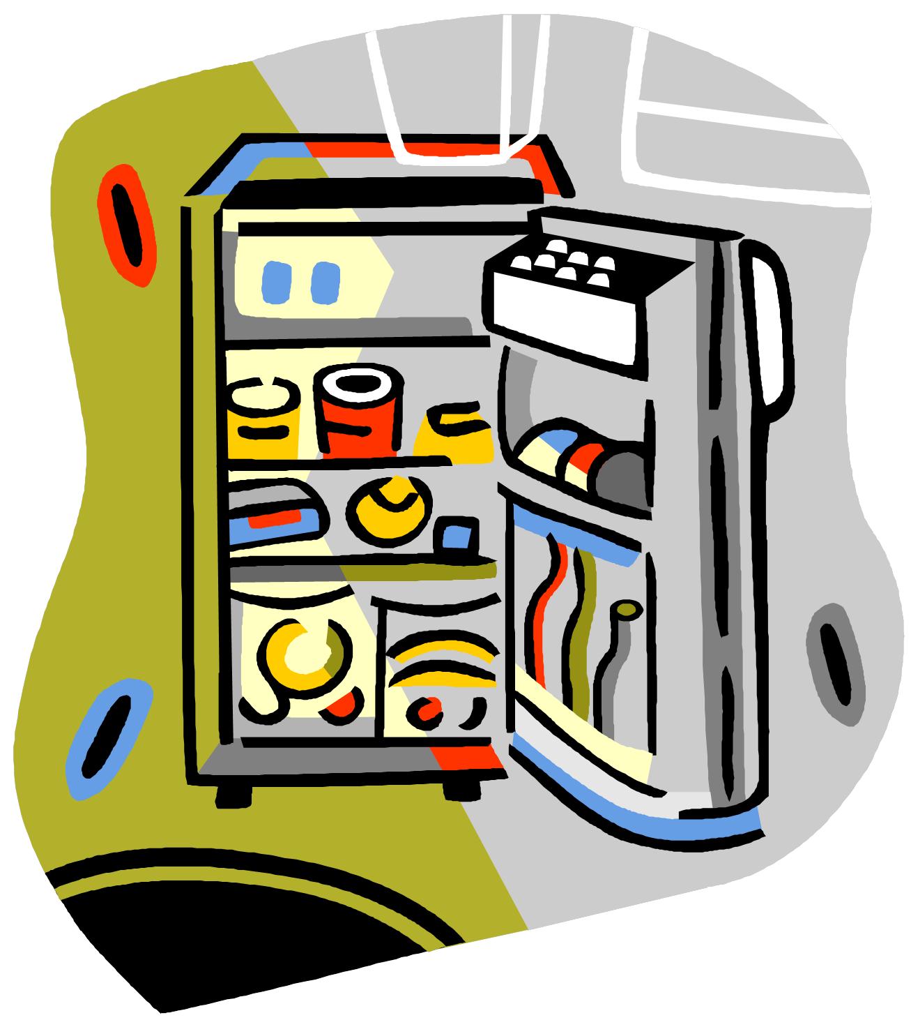 cleaning fridge clipart - photo #36